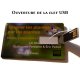 Ouverture de la clef USB du film