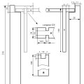 Plans de demi-cadre droit Warré